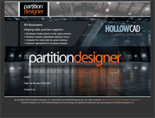 Tablet Screenshot of partitiondesigner.com